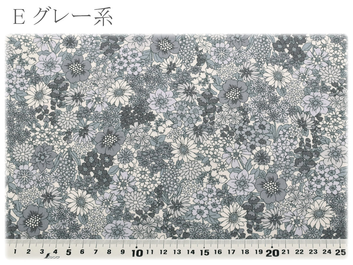 アンティークフローラブロード生地HSK831カナヤス(30cm以上10cm単位切り売り)