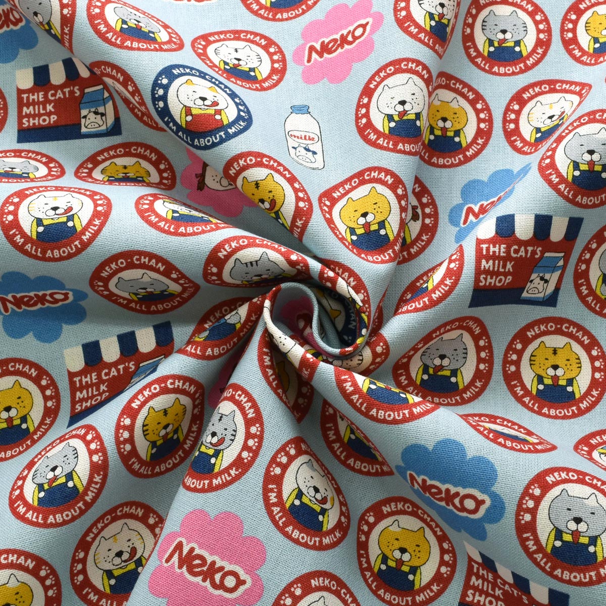 ペロネココットンキャンバス生地KTS7185コットンこばやし(30cm以上10cm単位切り売り)