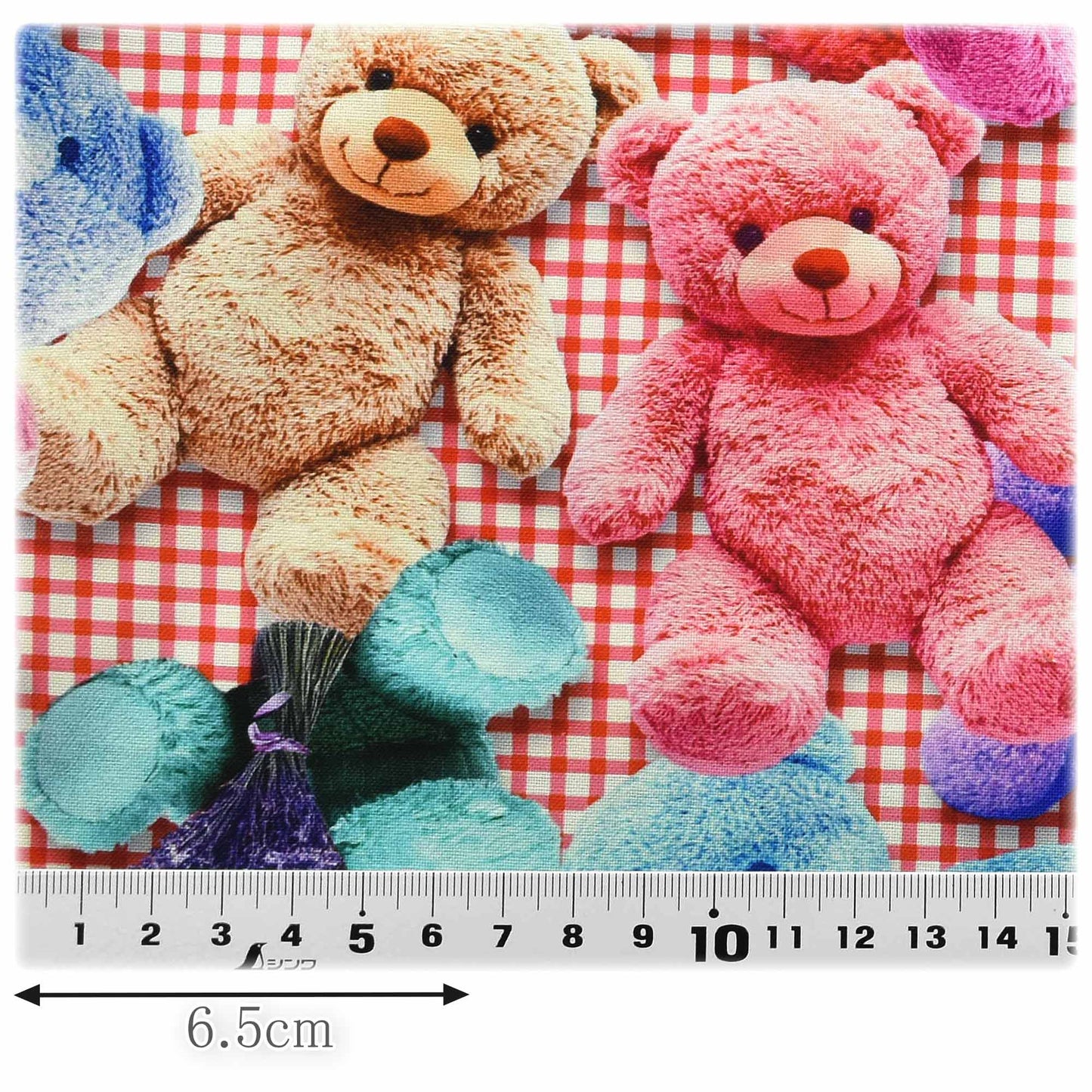 リアルなテディベアシャーティング生地DAEF18590YUWA有輪商店(30cm以上10cm単位切り売り)