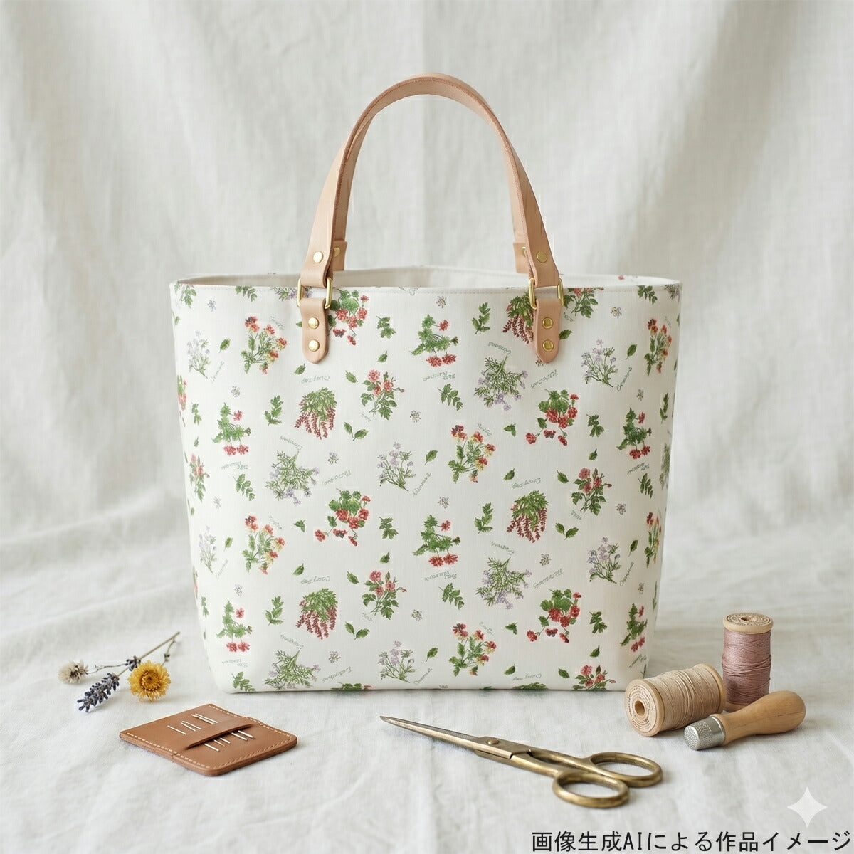 ナチュラルハーブシャーティング生地824992YUWA有輪商店(30cm以上10cm単位切り売り)