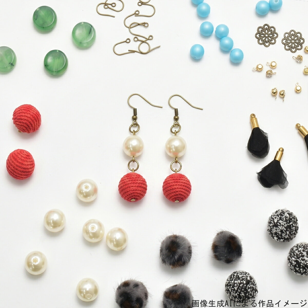 お楽しみキット6ピアス・アクセサリーパーツ系