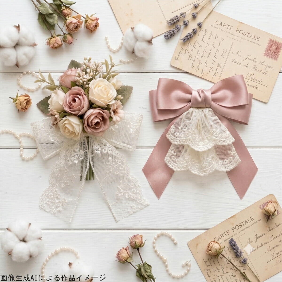 フラワーシャンデリアのスカラップ刺繍レース幅38mm1m単位切り売り