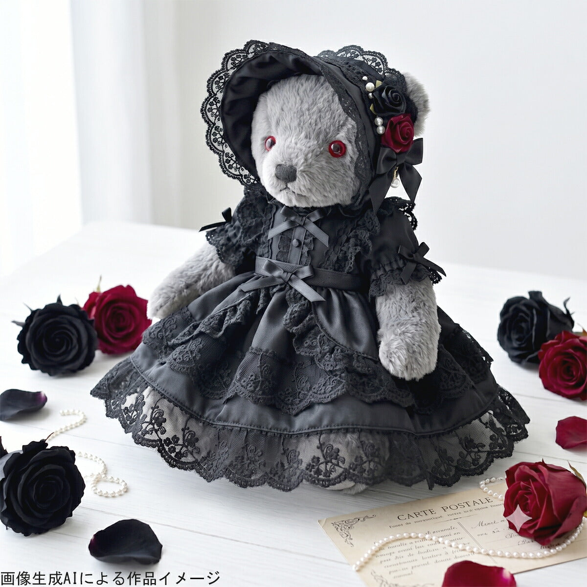 フラワーシャンデリアのスカラップ刺繍レース幅38mm1m単位切り売り