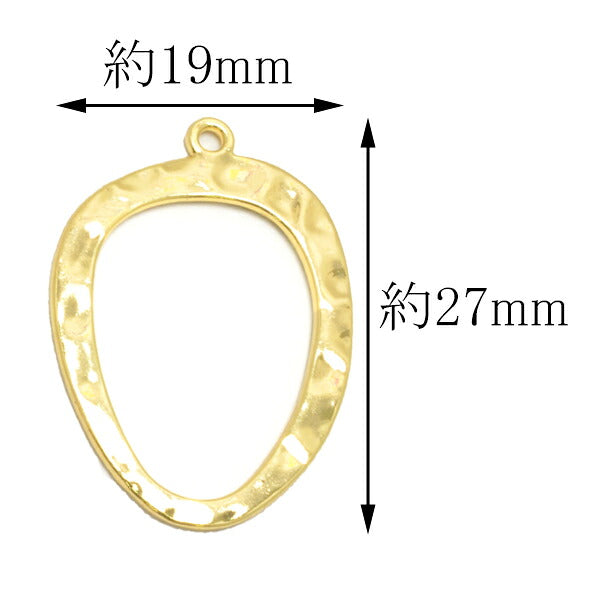 アクセサリーパーツデザインリングチャーム2個入「在庫限り」