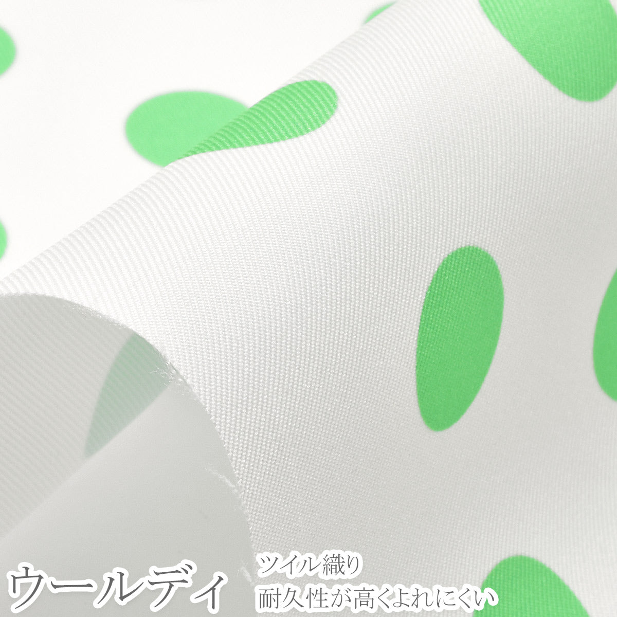オリジナル水玉・ドット柄の生地を作成します49cmｘ39cm「カットクロス印刷加工受注生産」